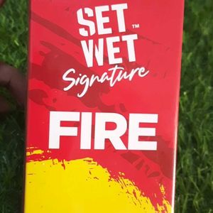 💥 Set Wet Fire Eau De Parfum Brand New