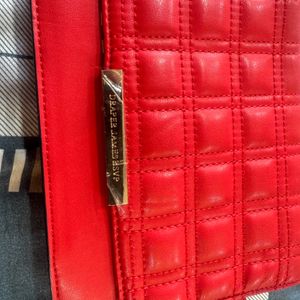 Red Color Handbag For Women