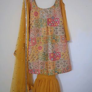 Sharara Suit For Haldi