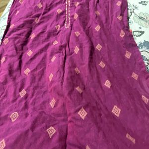 Biba Purple Fancy Kurti Unused Value Of Money