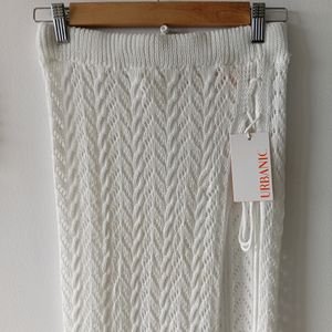 Urbanic Aesthetic White Vacation Skirt