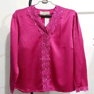 Deep Pink Women Tops