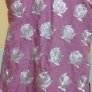 Pink Rose Design Kurti - Offer Sale