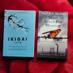 NRB HUB BOOKS SALE:Ikigai+Men's Search For Meaning