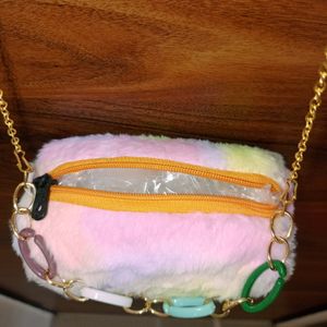 Fur Sling Bag