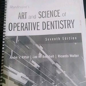 Book Of Operative Dentistry. Sturdevant