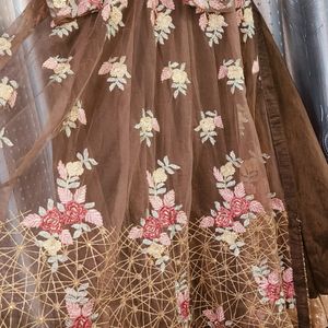 Brown New Design Gown