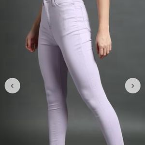 H&M Lavender Skinny Jeans