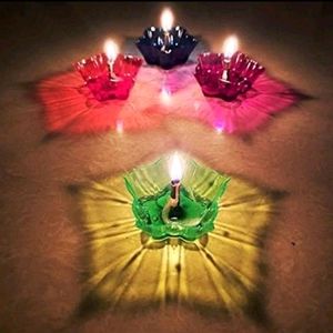 Magical Reflection Diya Set Of 12 🪔