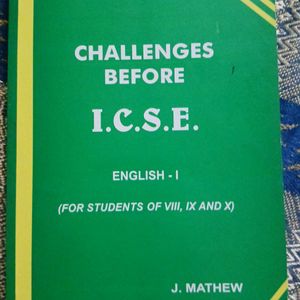 Challenges Before ICSE ENGLISH Grammar