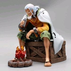 One Piece Anime Silver Reyleigh Action Figure