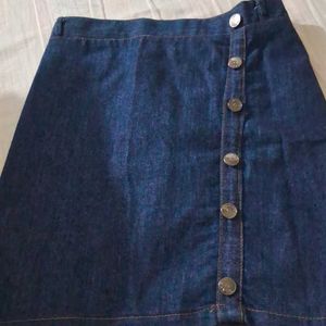 Denim  Skirt