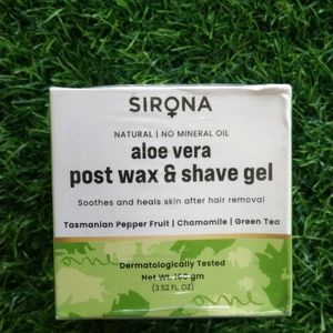 Sirona Aloe Vera Post Wax & Shave Gel