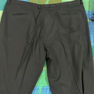 Black Strip Formal Pants