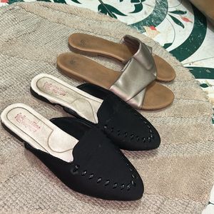 PAIR OF TWO FLATS