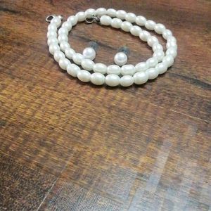 Pearl Necklace Set