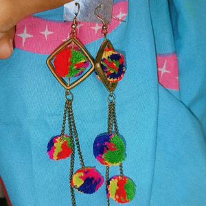 Multicolored Earing