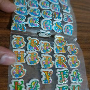 Alphabet Stickers