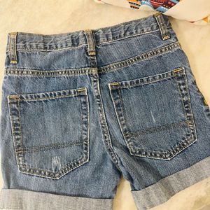 Denim Shorts Rolled Up By Old Navy