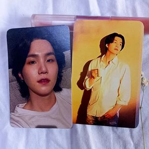 Bts Yoongi Boyfriend Set Photocards