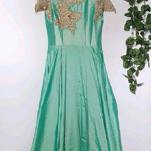 Designer Pista Colour Gown