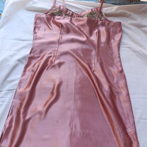 Satin Fabric Designer Maxi Night Wear