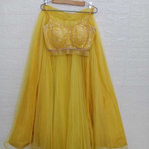 Yellow Lehenga Choli