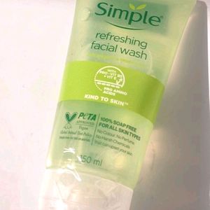 Simple facewash