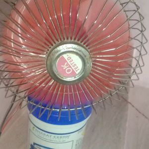 Table Fan Working On Battery