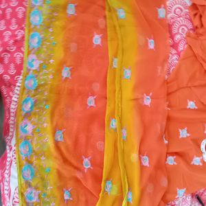 Punjabi Salwar Suit With Like New Dupatta