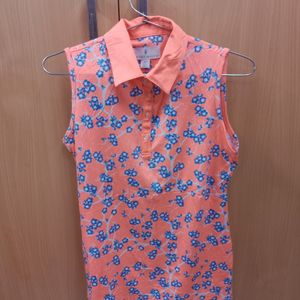 Sleeveless Top For Girls (A)