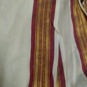 Kerala Settu Saree Not Used .