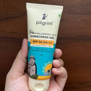 Pilgrim 1% Hyaluronic Acid Sunscreen Gel | Sunscre