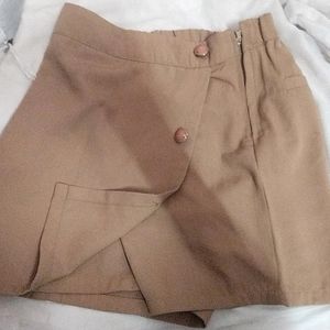 Korean Beige skort