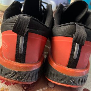 Nike Black And Orange Shoes For Men