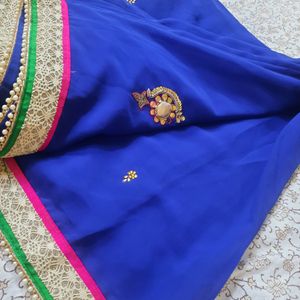 beautiful sarees with blouse pieces