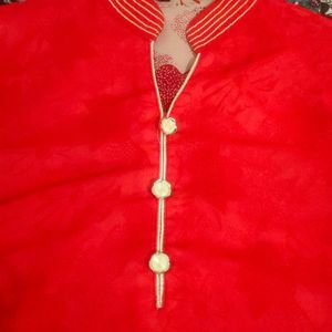 Red Kurta