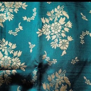 Woven Kanjeeveram Saree🩵💙