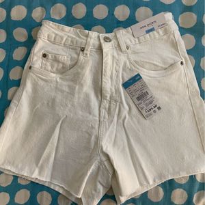 Mom Fit Denim Shorts