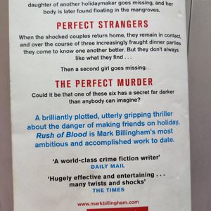 Thriller Book - Mark Billingham