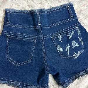 New Unused Denim Shorts