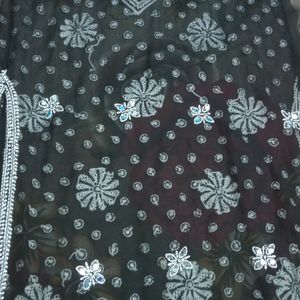 Chikankari Mirror Work Kurta With shameez