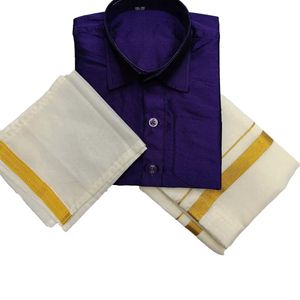 Vetti Shirt/Dhoti Shirt For Boys