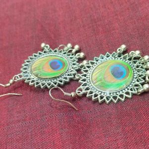 Peacock Earrings