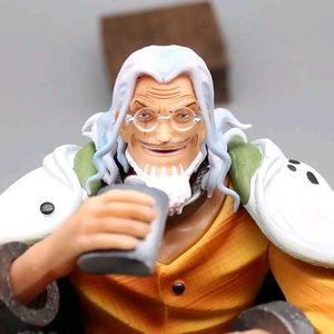 One Piece Anime Silver Reyleigh Action Figure