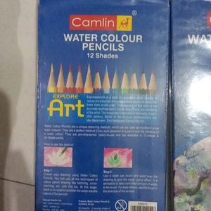 Camlin Water Colour Pencils 12 Shades