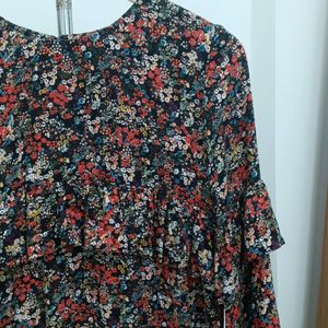 ZARA floral dress