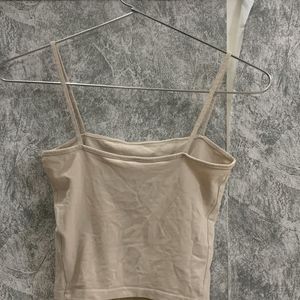 H&M Beige Strappy Top