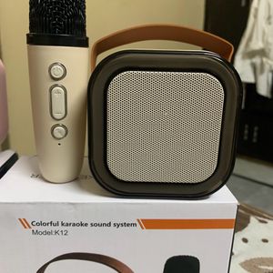 K-12 Karaoke Speaker With Voice Changer Mic