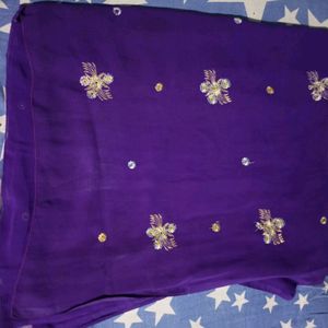 Georgette Kadhai Saree